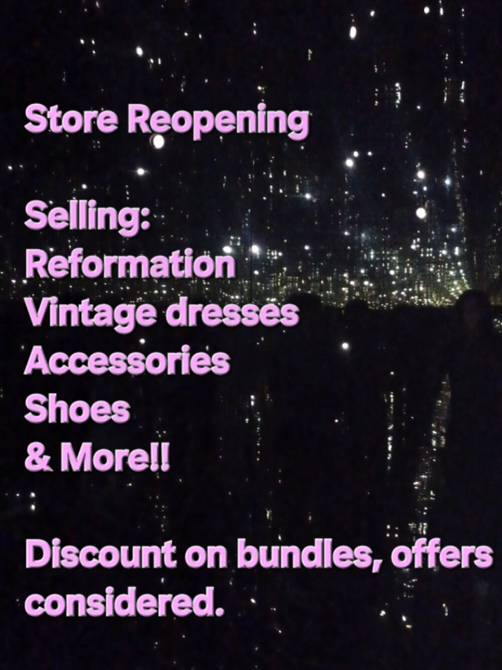 STORE REOPENING!!!!